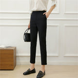 Women Sweatpants Straight Suit Pants