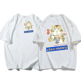 2024Cotton New Men's T-shirt Casual Short Sleeve Sports