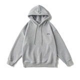 Unisex Winter Cotton Coat Winter Back Printed Hoodie Retro Loose Long Sleeve Top