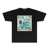 Amiri T Shirts T Shirts Short Sleeve T-shirt Blouse
