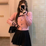 Women Knitwear Fall/Winter Slim-Fit Knitted Cardigan