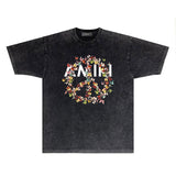 Amiri T-Shirt Distressed Retro Short Sleeve T-shirt