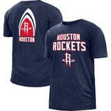 NBA T-Shirts Outdoor Sports T-Shirt Men's NBA Basketball Suit Rockets Short Sleeve