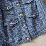 Women Jacket Autumn and Winter Loose Vintage Denim Jacket