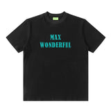 Men T Shirt Hip Hop Retro Graffiti Short Sleeve T-shirt