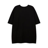 Men T Shirt Heart Printing Short Sleeve T-shirt