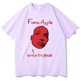 Rock Singer Fiona Apple Print T-shirt Men Women Fashion Rock