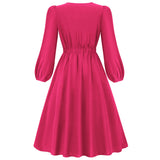 Women Date Dress Fall/Winter Dress Leisure Long Sleeve Dress