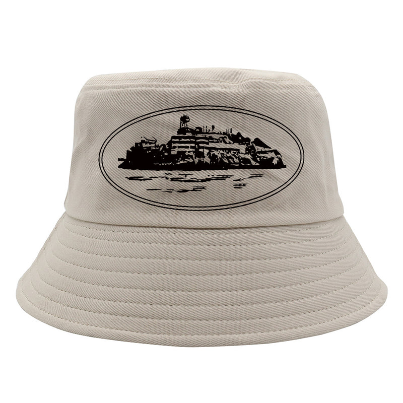 Corteiz Hat bucket hat casual print summer outdoor casual sun hat