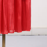 Women Dresses Vintage Spring round Neck Lantern Sleeve Dress (Qymy0409)