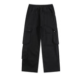 Men Sweatpants Workwear Casual Pants Men's Loose Multi-Pocket Straight-Leg Trousers