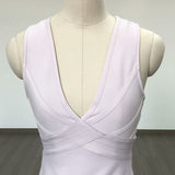 Women's Evening Dress Bandage One-Piece Dress Summer Backless Slim Fit Sexy Dress