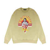 Amiri Long Sleeve Shirt Crew Sweatshirts Crew Neck Sweater