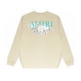 Amiri Long Sleeve Shirt Long Sleeve Long-Sleeved T-shirt Blouse