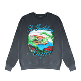 Amiri Long Sleeved Shirt Fashion Brand Crew Sweatshirts round Neck Sweater