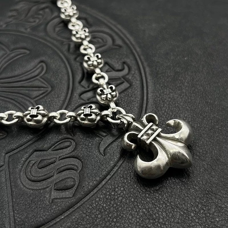 Chrome Hearts Necklace Vintage Scout Flowers Men's and Women's Necklaces