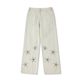 Men Jeans Pistol Patchwork Jeans Loose Retro Black Pants