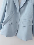 Women Suits Loose-Fitting Casual Suit Coat Autumn Suit