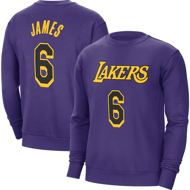 NBA Hoodie NBA Basketball Shirt Crew Neck Sweater Men's Sports Print