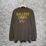 Gallery Dept Long Sleeved Shirt Fashion Brand Long Sleeve Long-Sleeved T-shirt Blouse