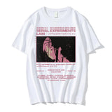 2024Anime Print Serial Experiments Lain  Cotton T-Shirt