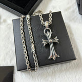 Chrome Hearts Necklace Letter Cross Versatile Pendant Necklace