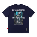 Men T Shirt Hip Hop Oversize Half Sleeve T-shirt Men and Women