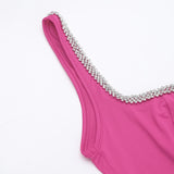 Women Dresses Summer Slim-Fit Sheath Dress Sling Dress