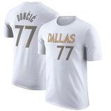 NBA T-Shirts NBA Jersey T-Shirt Mavericks Doncic Irving Basketball Shirt Short Sleeve