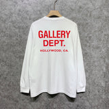Gallery Dept Long Sleeved Shirt Fashion Brand Long Sleeve Long-Sleeved T-shirt Blouse