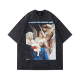 Men's T Shirt Doberman Pinscher Printed Short Sleeve T-shirt Men's and Women's Oversize Hip Hop Half Sleeve Tee