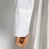 Women Dresses Spring Long Sleeve Shirt Dress (Qymy0409)