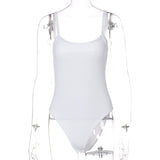 Women Jumpsuit Summer Sexy Slim Fit Sleeveless Jumpsuit