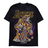 NBA T-Shirts Warren Lotas NBA Street Trend T-Shirt Sports Short Sleeve Top