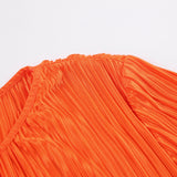 Women Dress Black Pleated Dress Female Autumn Winter Long Dress