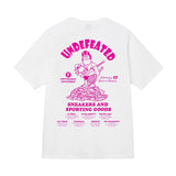 UNDEFEATED T Shirts Not Crew Neck Men's and Women's Loose