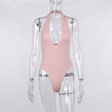 Women Jumpsuit Spring and Summer Sexy V-neck Slim Fit Jumpsuit