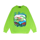 Amiri Long Sleeve Shirt Fashion Brand Long Sleeve Long-Sleeved T-shirt Blouse