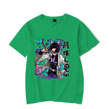 2024New Funny Kochou Shinobu Print T-shirt Summer Anime Patt