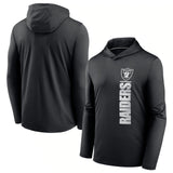 NFL T-Shirts Men's Hooded Long Sleeve T-Shirt NFL Football