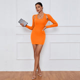 Women Dress Sexy off-the-Shoulder Bag Hip Dress