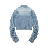Women Jacket Long Sleeve Denim Clothing Jacket