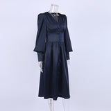 Women Dress Autumn and Winter Dress Long Skirt