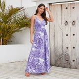 Women Date Dress Summer Bohemian Strap Dress