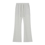 Men Sweatpants Casual Flared Pants Men's Casual Loose Micro-Flared Wide Leg Trousers