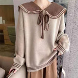 Women Knitwear Autumn Winter Sweater Loose Sweater
