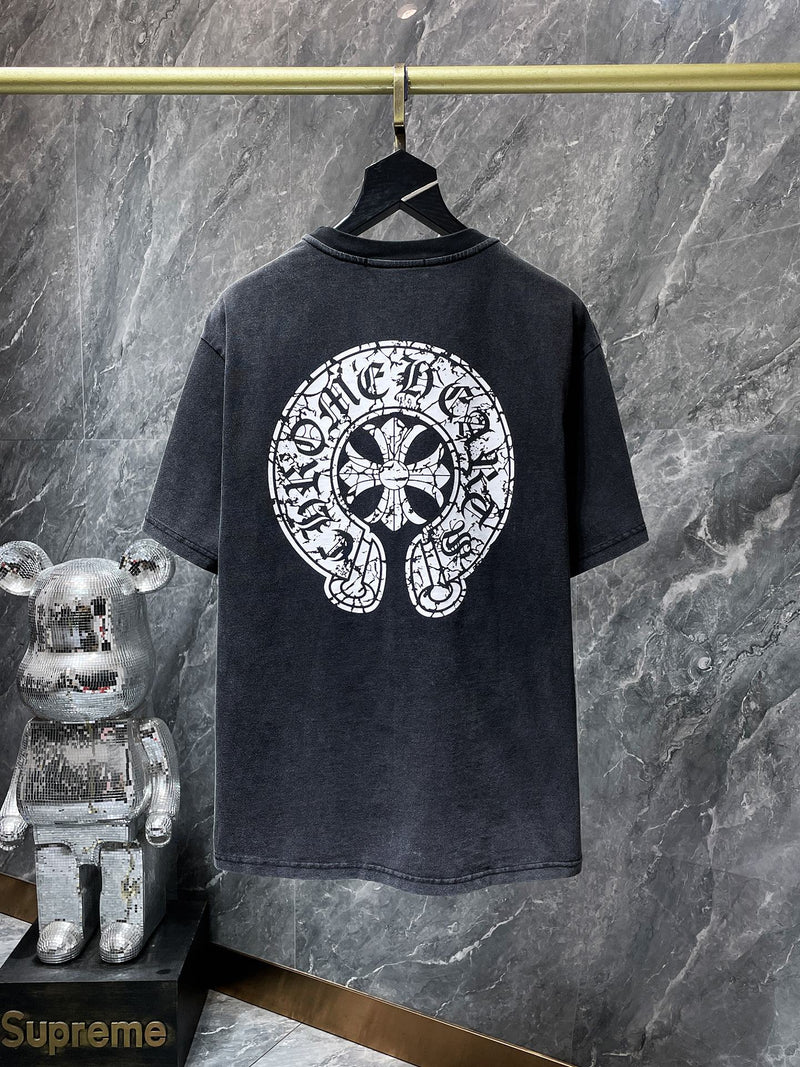 Chh Chrome Hearts T-Shirts Summer Short Sleeve T-Shirts