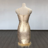Women's Evening Dress Sling Dress Sexy Backless Sheath Dress