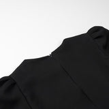 Women Dresses Summer round Neck Love Short Sleeve Dress Hollow Short Skirt (Xds0414)