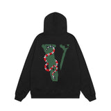 Vlone Hoodie Autumn and Winter Viper Big V Letter